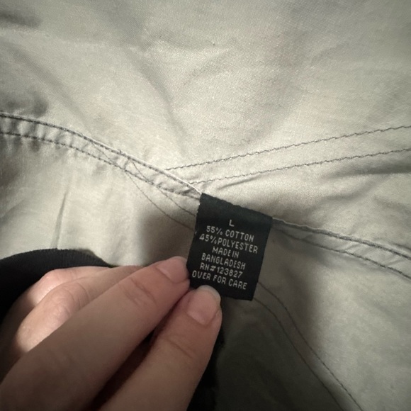 Tranquility Clothing Gray Button-Down Shirt - Picture 4 of 4